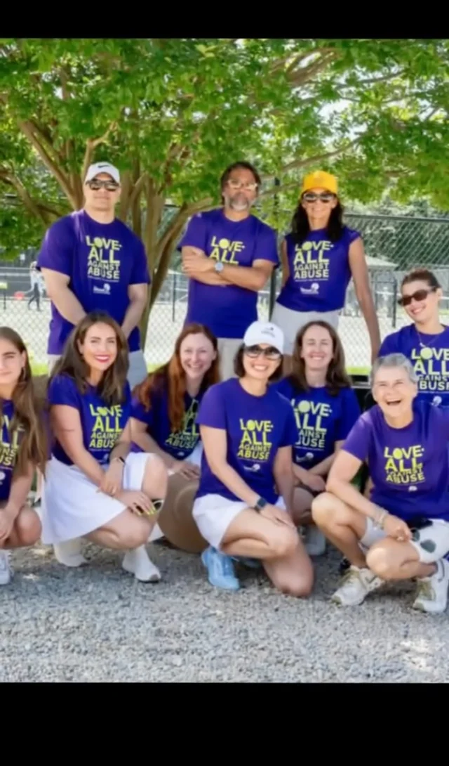 🎾 Thank you to everyone who participated for making the Nancy Cohn Memorial Love-All Against Abuse Tennis Event a huge success!⁠
⁠
From the courts to the cocktail hour, your support helped raise critical funds for survivors of domestic violence and abuse, sexual assault, and human trafficking. To our players, sponsors, guests, volunteers, and auction bidders, we’re so grateful. Together, we’re building a safer, more compassionate community.⁠
⁠
#LoveAllAgainstAbuse #TheRetreat
